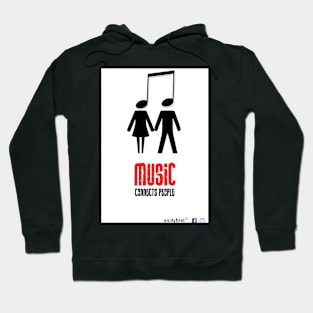 Music connects people Hoodie